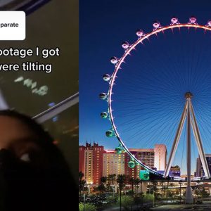TikTokers Get Stuck on Ferris Wheel in Las Vegas