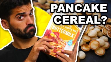We Made Pancake Cereal from TikTok So You Don't Have To | What's Trending | Trend Trials