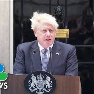 British Prime Minister Boris Johnson Resigns