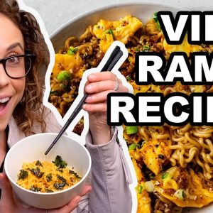 Making and Trying Viral TikTok Ramen Recipes | What's Trending | Trend Trials