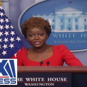 Live: Karine Jean-Pierre holds a White House briefing