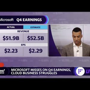 Microsoft, Alphabet miss earnings expectations