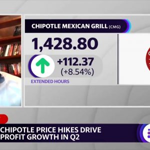 Chipotle earnings: ‘We’ve pretty much seen peak inflation in Q2,’ analyst says