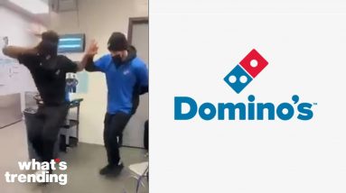 Taco Bell Defends TikToker Fired From Dominos for Dance Video | What's Trending Explained