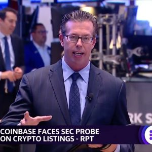 Stocks fall on Fed worries, Coinbase stock plunges on SEC crypto probe