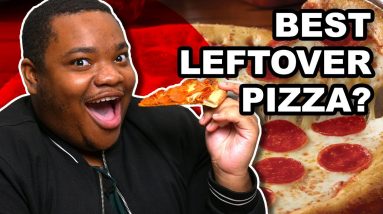 What is the BEST Way to Eat Leftover Pizza? (Feat. MacDoesIt) | What's Trending | Trend Trials