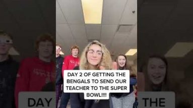 Bengals Fan Is Going To The Super Bowl Thanks To Her Students | What's Trending In Seconds | #Shorts