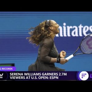 U.S. Open viewership sees significant gains from Serena Williams matches