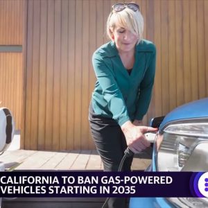 California to ban gas-powered vehicles starting in 2035