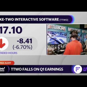 Take-Two Interactive stock falls amid mixed first-quarter earnings report