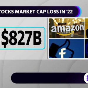 FAANG stocks lost $827 billion in market cap this year