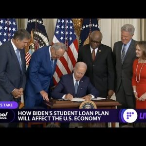 How Biden’s student loan plan affects the economy
