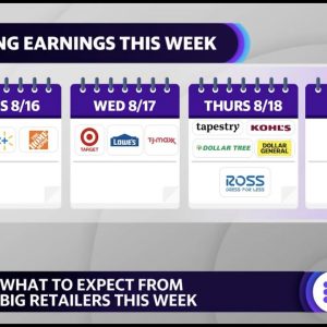 Retail earnings: What to expect as Walmart, Target, Home Depot report results