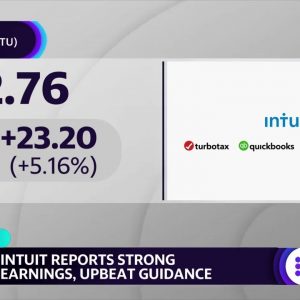 Intuit reports strong earnings, upbeat guidance