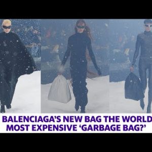 Is Balenciaga’s new bag the world’s most expensive ‘garbage bag?’