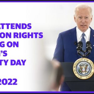 LIVE: Biden attends abortion rights meeting on Women’s Equality Day