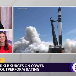 Rocket Lab stock boosted by Outperform rating