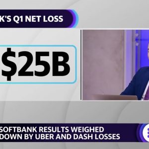 SoftBank reports record quarterly loss amid Uber, DoorDash downturn