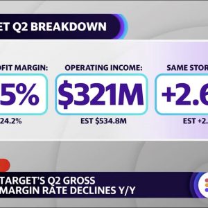 Target misses on earnings, inventory up 35% year over year