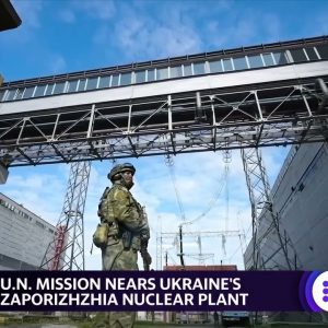 U.N. mission nears Ukraine’s Zaporizhzhia nuclear plant
