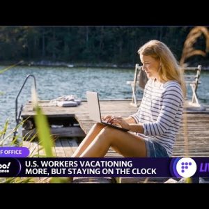 U.S. workers are reportedly working while on vacation