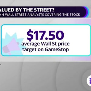 Wall Street analysts have a dim view of GameStop stock