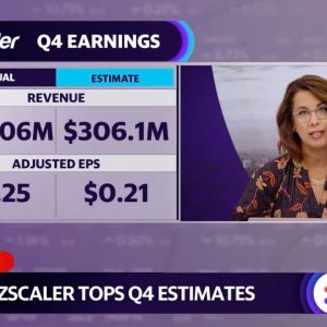 Cybersecurity company Zscaler stock pops after earnings