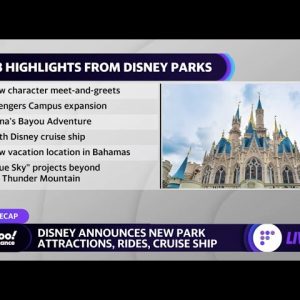 Disney announces new cruise ship, park attractions