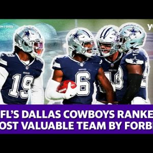 NFL: Forbes lists the Dallas Cowboys as the most valuable team at $8 billion
