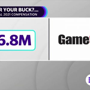GameStop CEO was paid $16.8 million in 2021 in total compensation