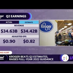 Kroger raises full-year guidance after strong Q2 earnings