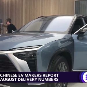 Nio, other Chinese EV makers report August delivery numbers