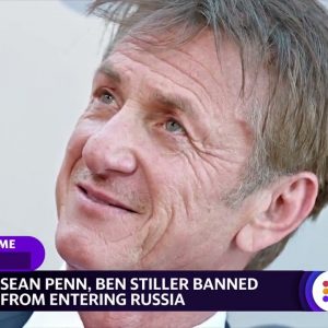 Sean Penn and Ben Stiller banned from Russia