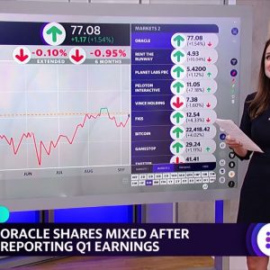 Stocks moving in after hours: Oracle, Rent The Runway, Planet Labs PBC