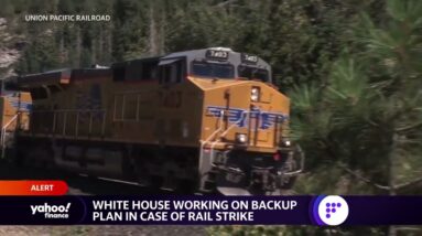 White House works on backup plan amid looming railway worker strike