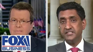 Cavuto presses Rep. Khanna on the Inflation Reduction Act