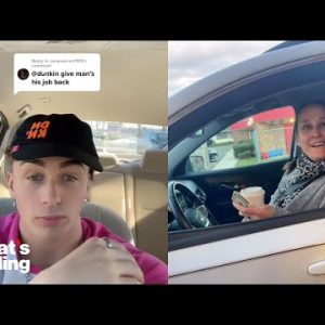 TikToker FIRED for Calling Customer a M*LF at Dunkin Drive-Thru | What's Trending Explained