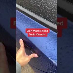 Viral Video Shows Design Flaws With Tesla In Cold Weather | What's Trending In Seconds | #Shorts