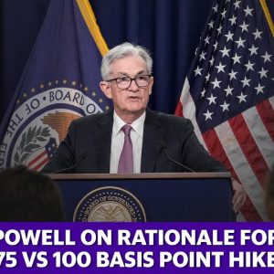 Why the 75 basis point rate hike and not 100?