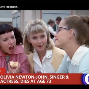 Actress and singer Olivia Newton-John dies at 73