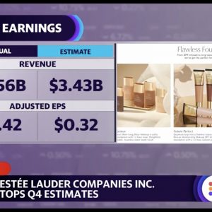 Estee Lauder tops fourth-quarter estimates, disappoints on fiscal 2023 outlook