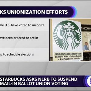 Starbucks workers petition NLRB over corporate interference in union votes