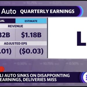 Li Auto posts revenue, EV deliveries miss