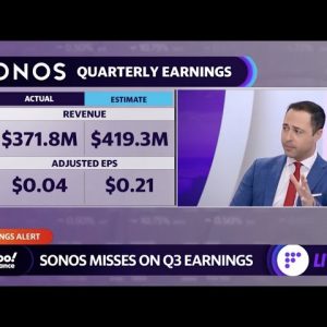 Sonos misses on Q3 earnings, slashes revenue guidance
