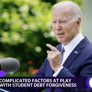 Student debt forgiveness continues to loom over Biden
