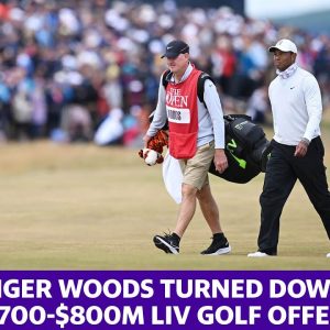 Tiger Woods' $700-$800M rejection of LIV Golf
